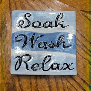 NWT Bathroom decorations by Ashland home